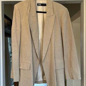 Zara Women's Beige Blazer
